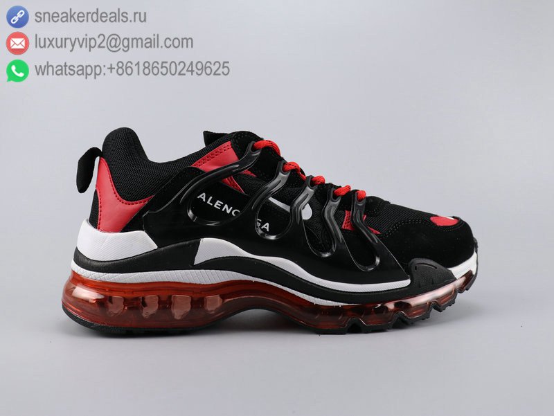 NIKE AIR MAX x Balenciaga Triple S Men Sneakers Black Red WCR2891225